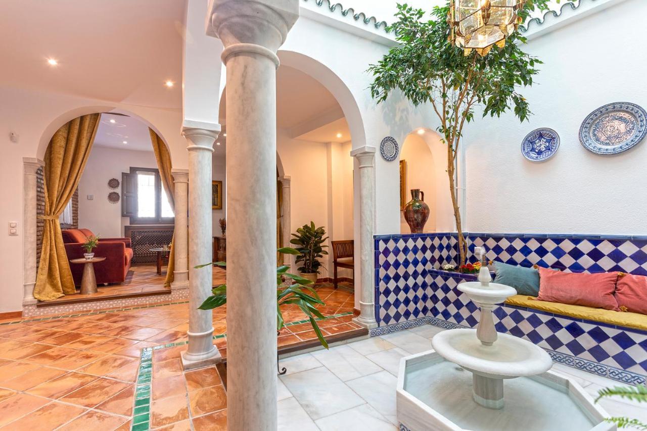 Villa Morayma House Terrace With Views To Alhambra Granada Exterior foto